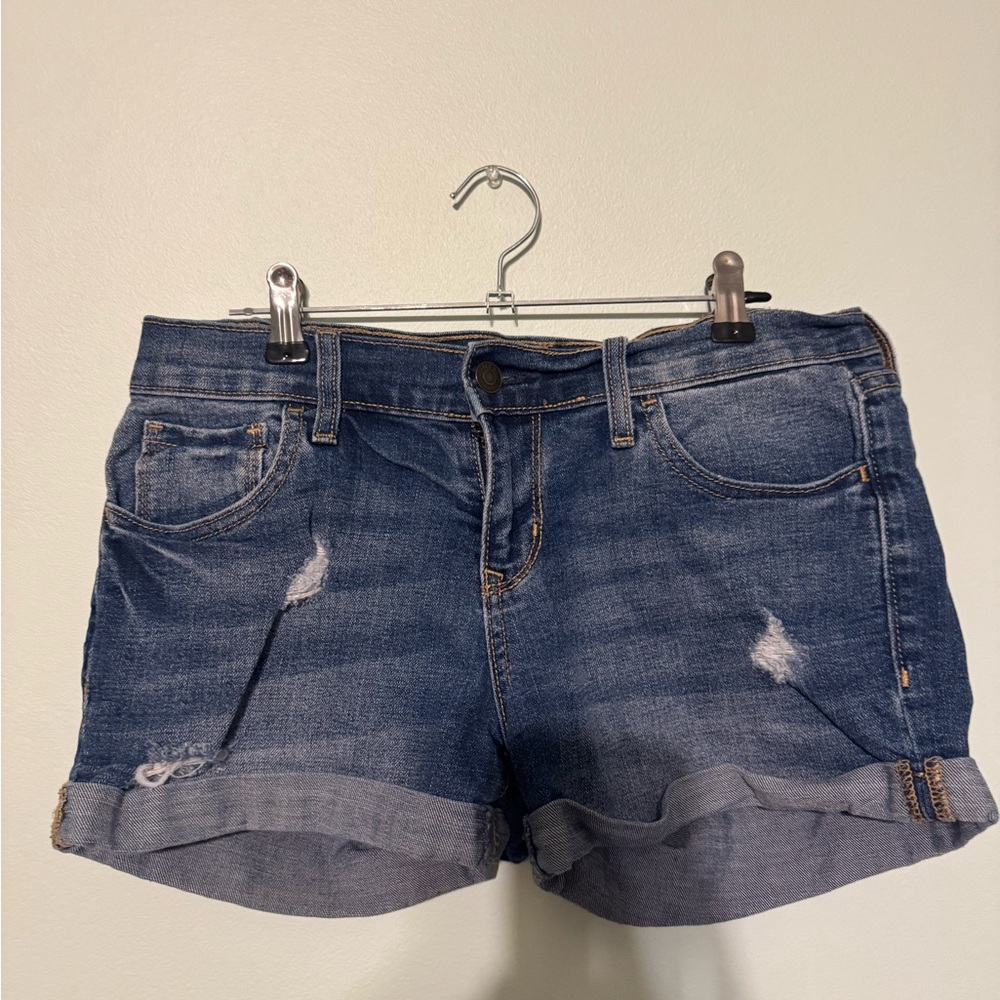 Old Navy Distressed Blue Jean Shorts